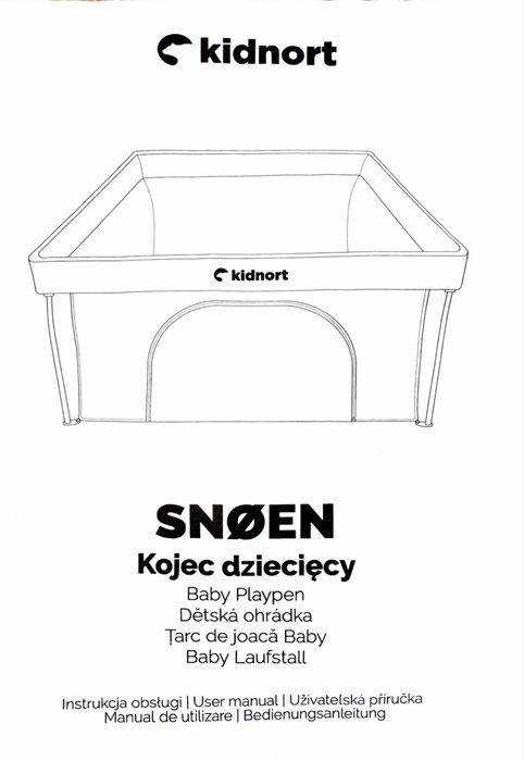 Дитячий манеж Kidnort SNOEN