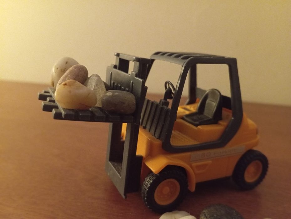 Veículos de obras miniaturas - carrinhos de brincar