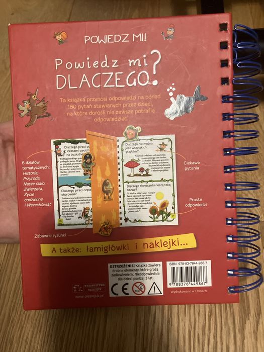 Powiedz mi dlaczego? Książka dla dzieci
