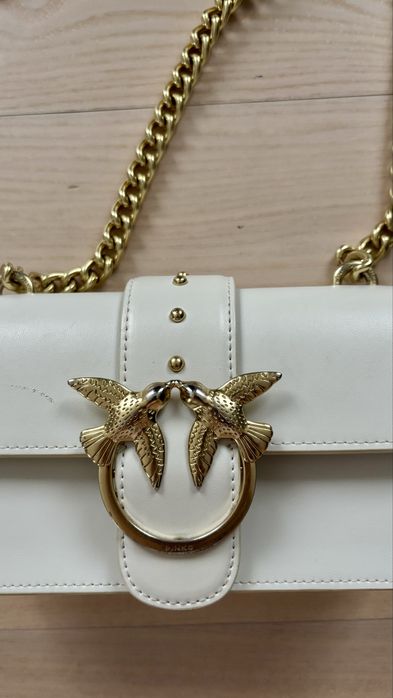 Skórzana torebka Pinko