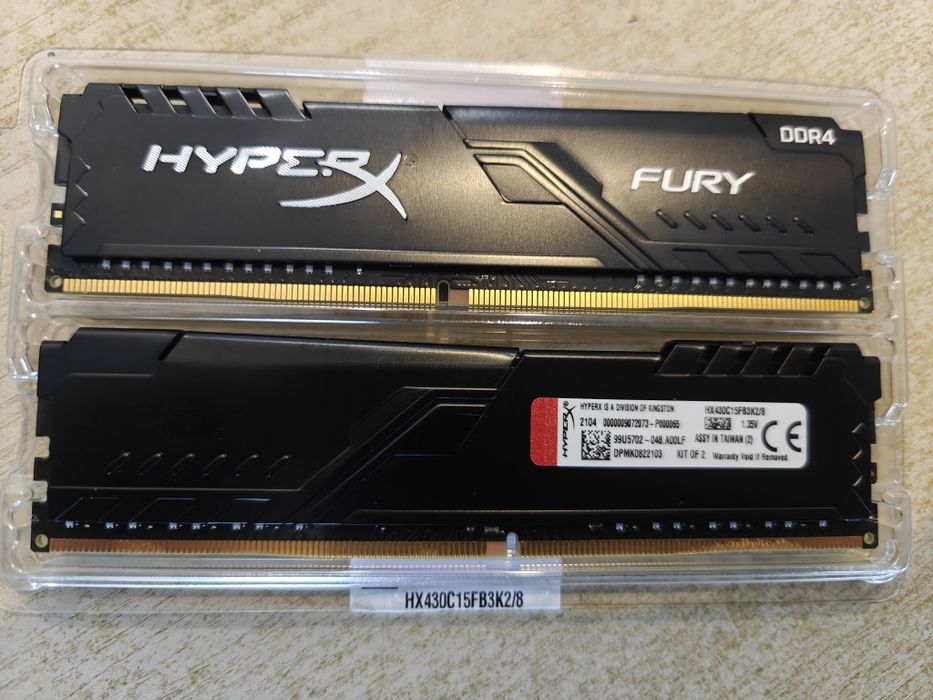 Pamięć RAM HyperX Fury DDR4 8GB (2×4GB) 3000MHz CL15
Sprzedam zestaw p