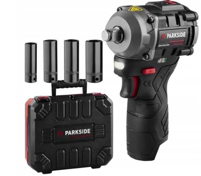 Pack 2 Máquinas 12V + Kit Bateria Performance Parkside