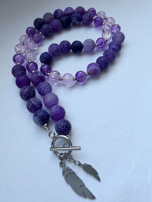 Naszyjnik z kamienia naturalnego