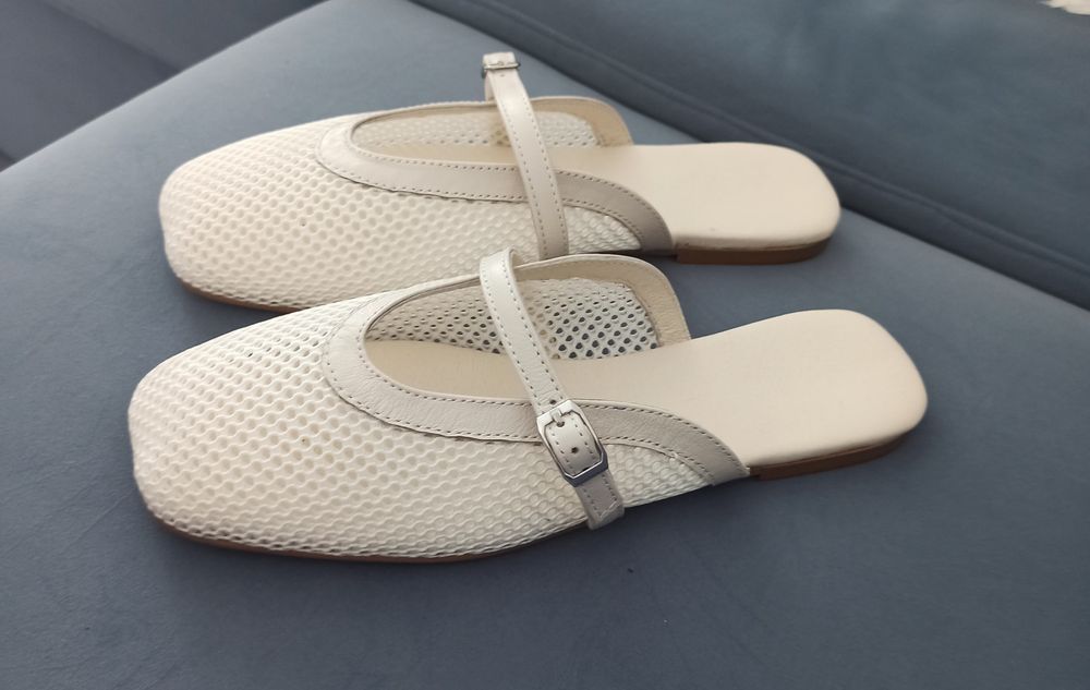 Шкіряні сабо, 38 розмір