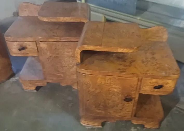 Unikatowe meble Vintage do sypialni / Czeczota orzech