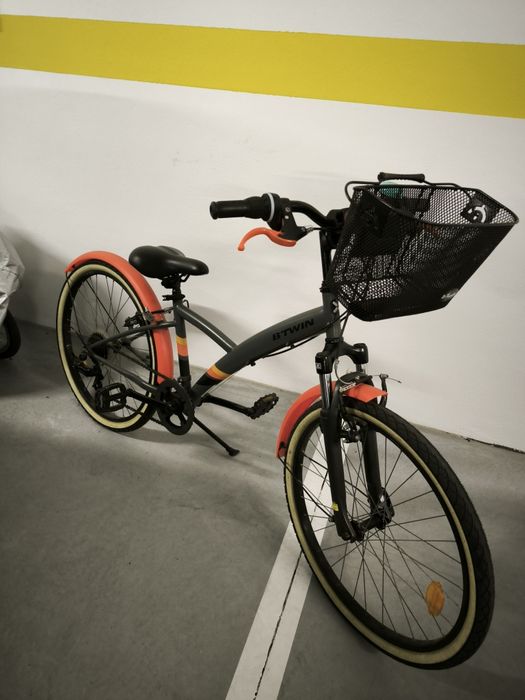 Bicicleta criança btwin 500s roda 24