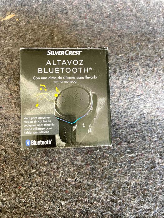 Coluna Bluetooth Pulso SilverCrest (Tipo Relógio)