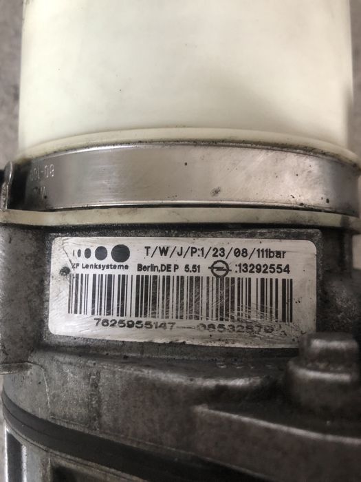 ЕГУР, ЕГПК підсилювач керма Опель Астра Аш, Зафіра Б