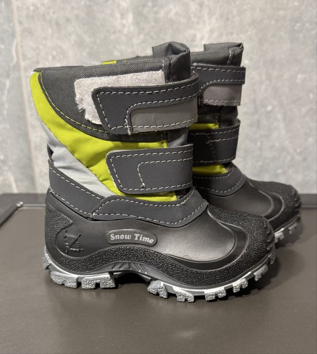 Дитячі чобітки дутики термо зимові 21 розмір