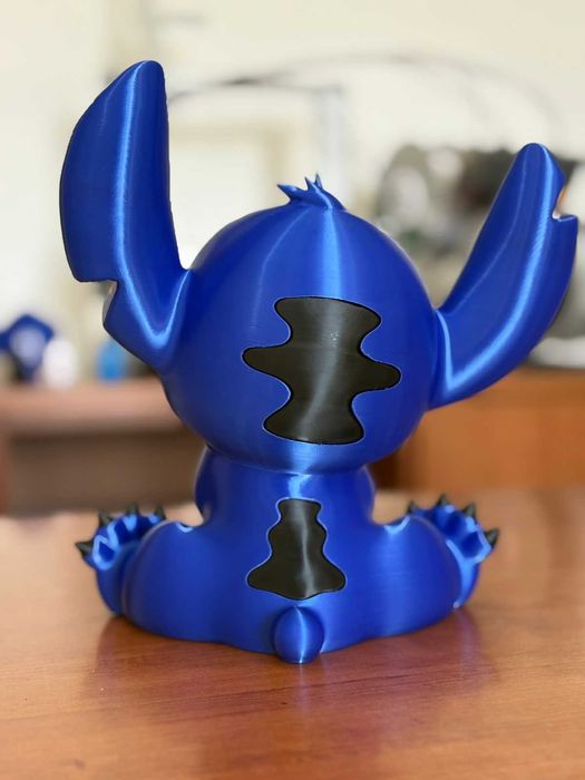 Um Stitch pra chamar de seu! Figura impressa em 3D