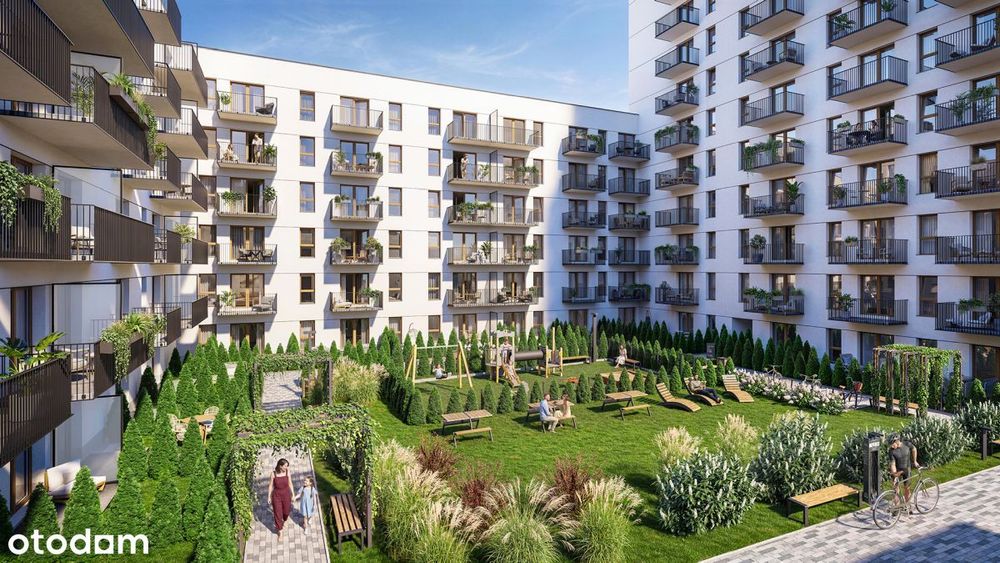 1-pokojowe mieszkanie 29 m² Bez Prowizji - Widok 5