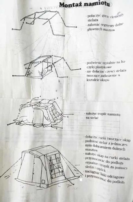 Namiot turystyczny LUBAWA
