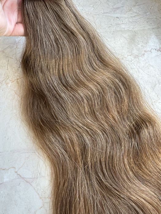 Włosy dziewicze polskie blond 70 cm 156 gram