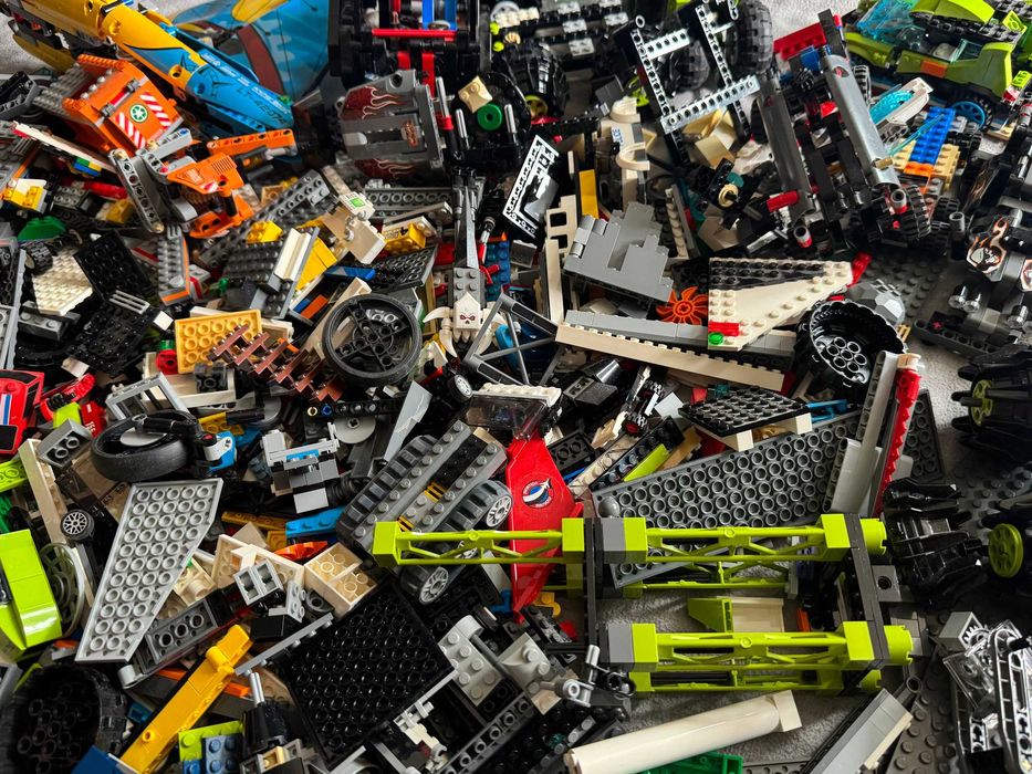 LEGO klocki ORYGINALNE mieszanka TECHNIC, CITY 6kg