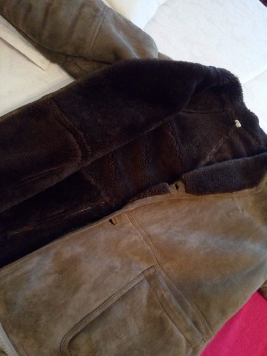 Casaco  pele genuína