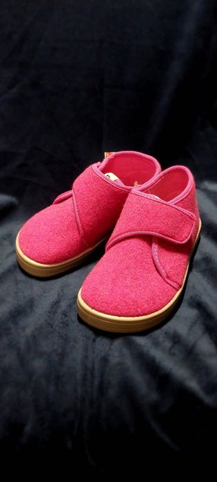 Bar3foot, 3F kapcie filc różowe 30, 31, 32, 33, 34 barefoot