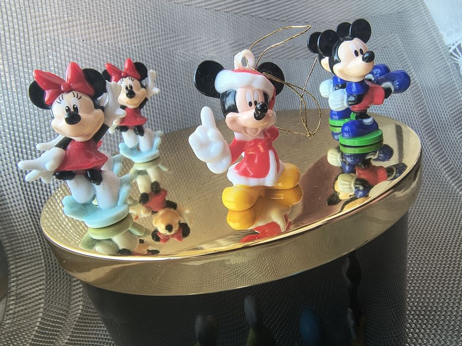 Figurki z jajek niespodzianek Myszka Miki i Kaczor Donald