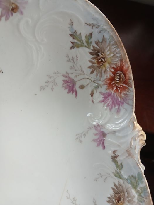 Rosenthal sanssouci 1891_1906 r. ręcznie malowana porcelana uszkodzona