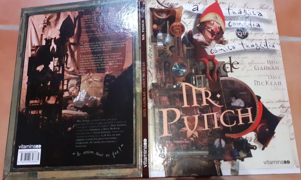 Neil Gaiman: Mr. Punch Tragédia Cômica ou Comédia Trágica do Sr. Punch
