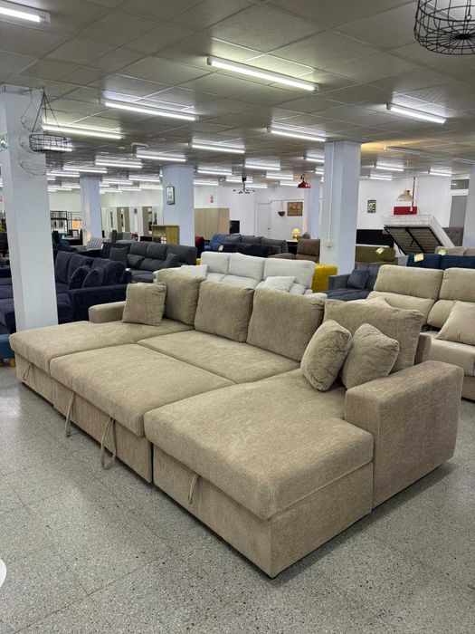 Sofa cama armazenamento duplo Novo PAga na ato entrega Envio gratis