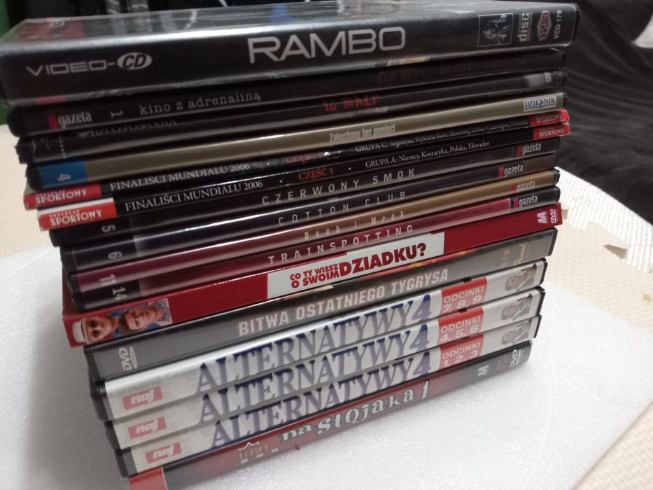 Zestaw 16DVD filmow