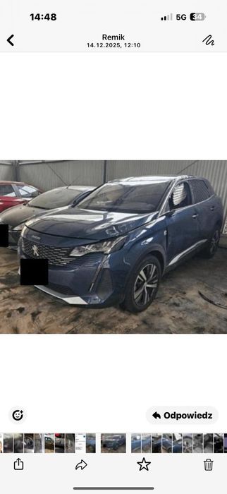 Peugeot 3008 Peugeot 3008 1.2 Benzyna Automat | Po liftingu | Grudzień 2023