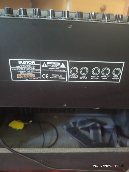Caixa para guitarra Kustom