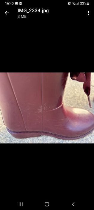 Galochas menina marca Pisamonas