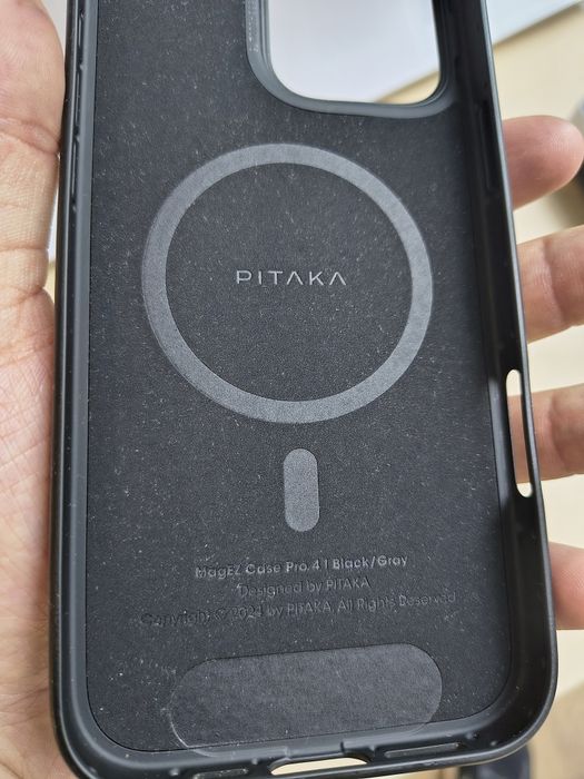 Чохол PITAKA MagEZ  Iphone 16 Pro Max Carbon