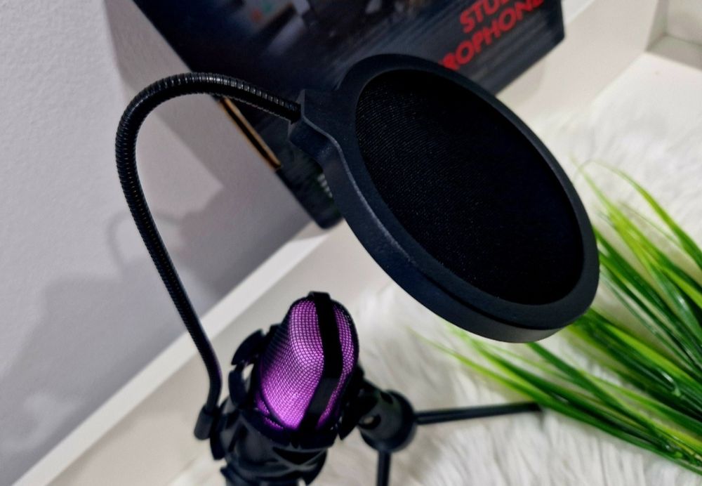 Microfone RGB USB