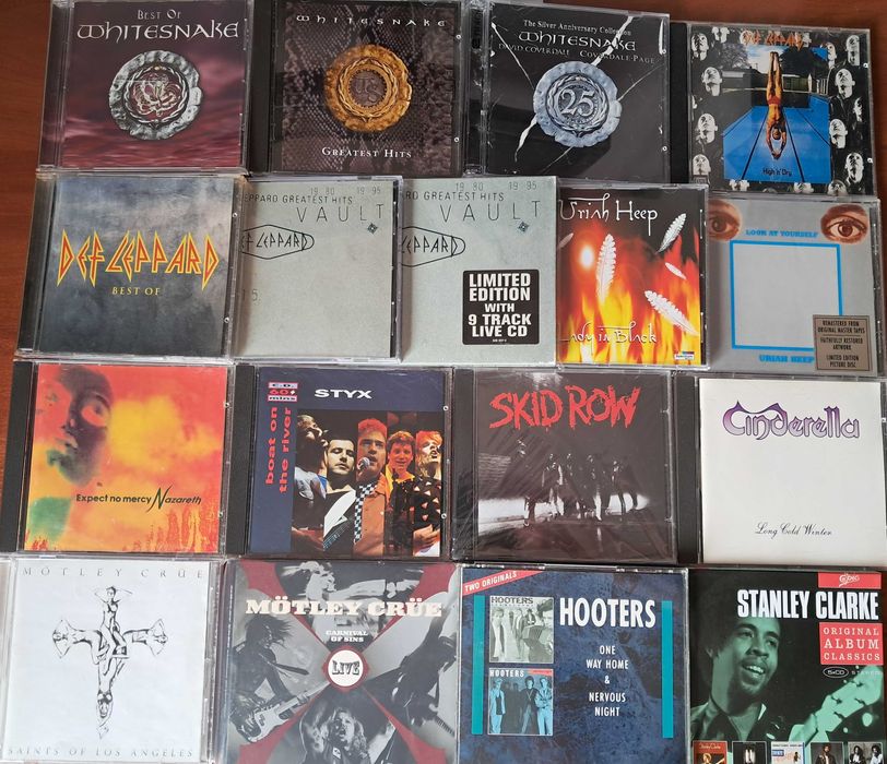 CD (Audio) Led Zeppelin Rainbow Foreigner Deep Purple Def Leppard Styx