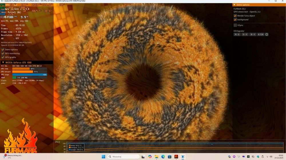Komputer do gier ryzen 2700x gtx 1080 16gb 512gb 500W