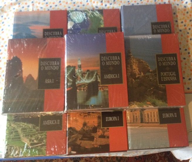 Coleção de Livros "Descubra o Mundo"