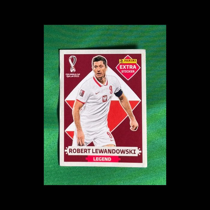 Cromos Legend e Normais - Copa do Mundo 2022