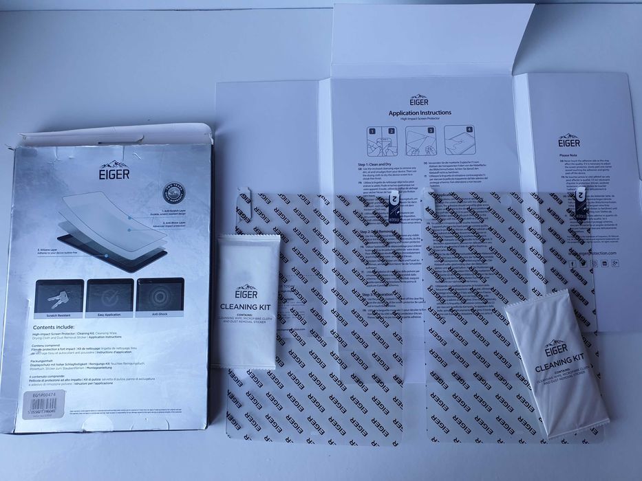 Захисна плівка Eiger Tri Flex для Apple iPad 9.7 (2017/2018) – 2 шт.