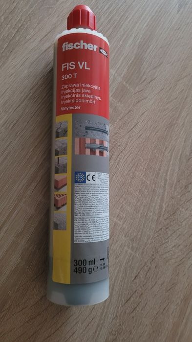 Kotwa chemiczna FISCHER FIS VL 300 (12szt.)T