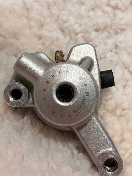 Zacisk do hamulec hydrauliczny Magura retro srebrny