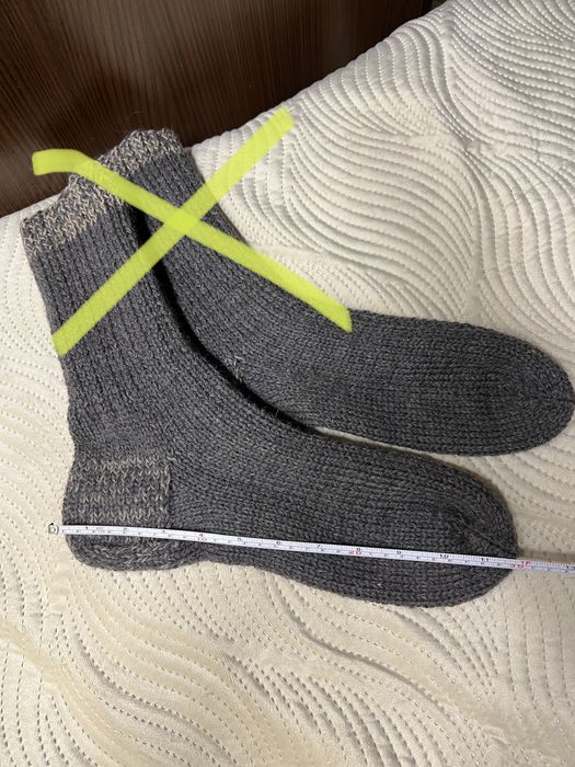 Шкарпетки великих розмірів 43-44;44-45. Шерсть альпаки. Шерсть 100%.