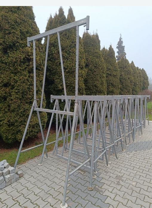 Kobyłki budowlane / kozły stalowe ocynkowane 1,70–3,00 m – solidne