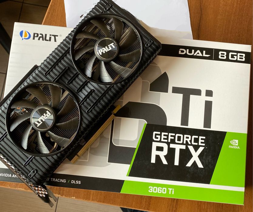 t*a様 PALIT GeForce RTX 3060 Ti 8GB DUAL Купить Видеокарта Palit Nvidia GeForce RTX 3060 Ti 8GB GDDR6