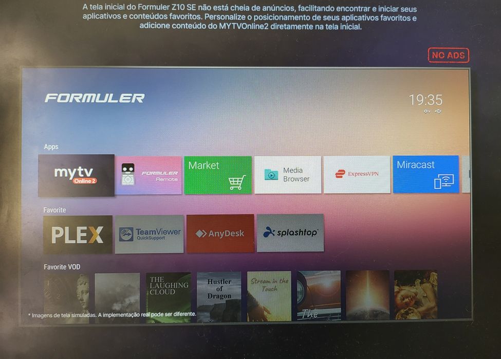 Formuler Z10 SE OTT Android64286497172867123