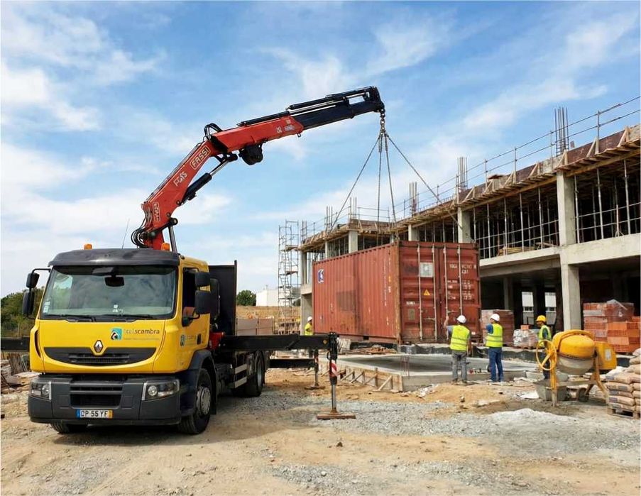 Aluguer Contentor Obras 6m (20 Pés) | 12m (40 Pés) | 3–12mt - FEIRA