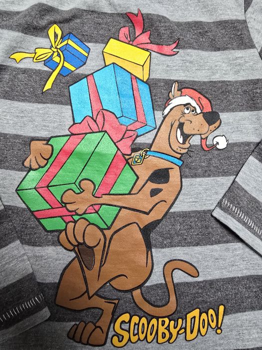 Scooby Doo koszulka bluzka z długim rękawem chłopięca rozmiar 110 świąteczna
