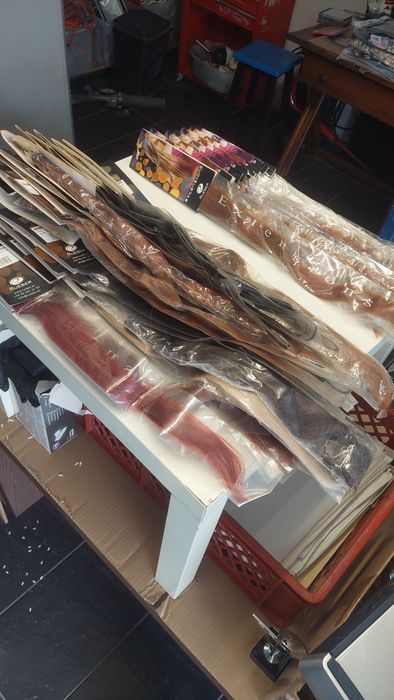 Lote Extensões Cabelo Natural Rueber – Profissional (100% Human Hair)