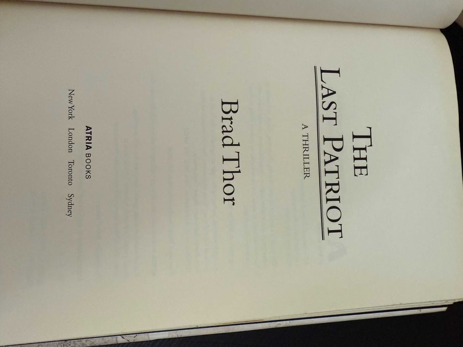 Brad Thor – The Last Patriot