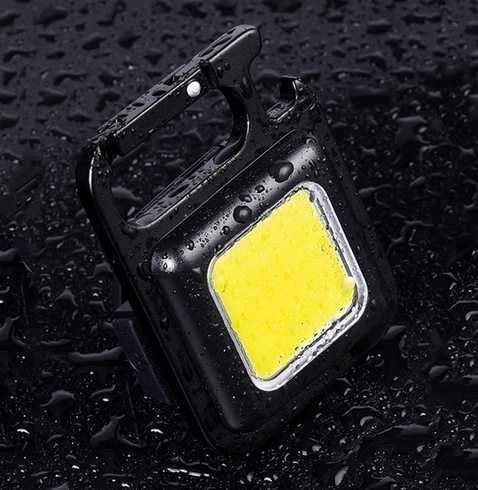 Lanterna COB LED Ultra portátil recarregavel USB-C
