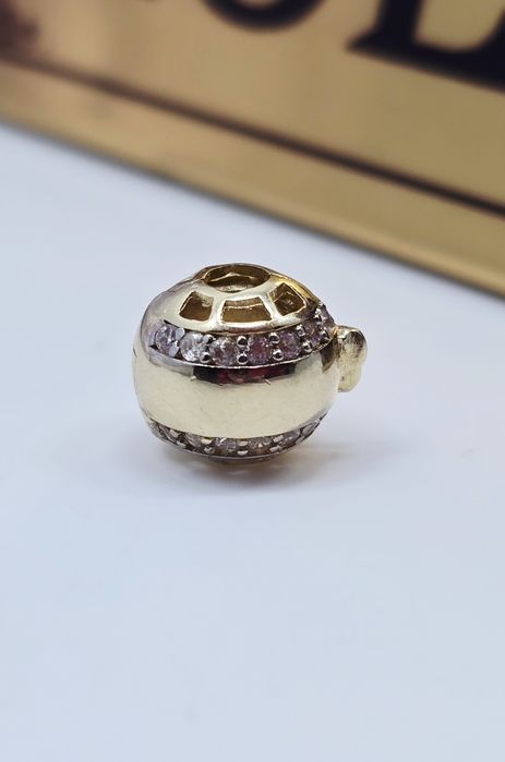Złoty charms stoper próba 585 14k