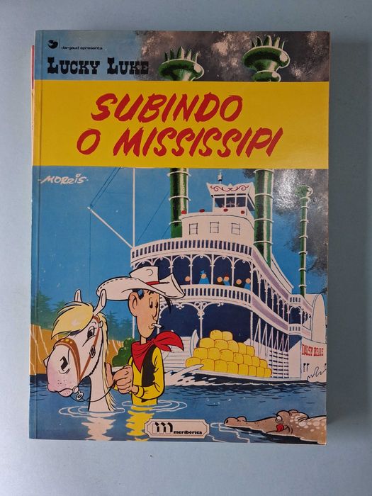 Coleções LUCKY LUKE e RANTANPLAN em português, francês.