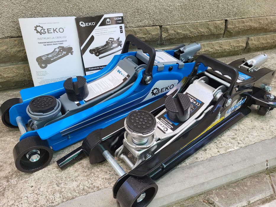 Низкопрофильный гидравлический домкрат 2.5т GEKO G02046-G02032- Keltin