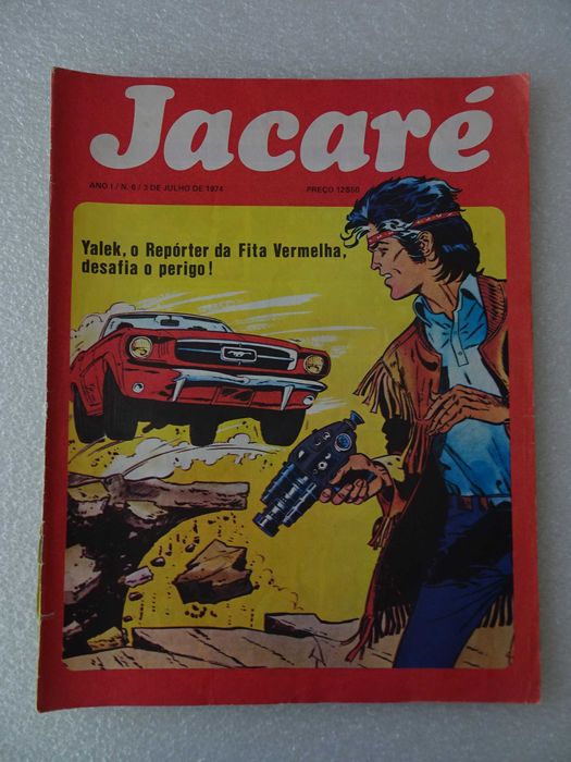 Livro - revista Jacaré - Ano I nº 6 - 3 de julho 1974
